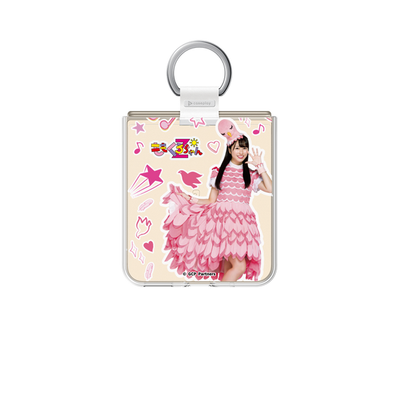 クリアケース［ ももくろちゃんZ- ぽっぽーあーりん - 総柄 ］