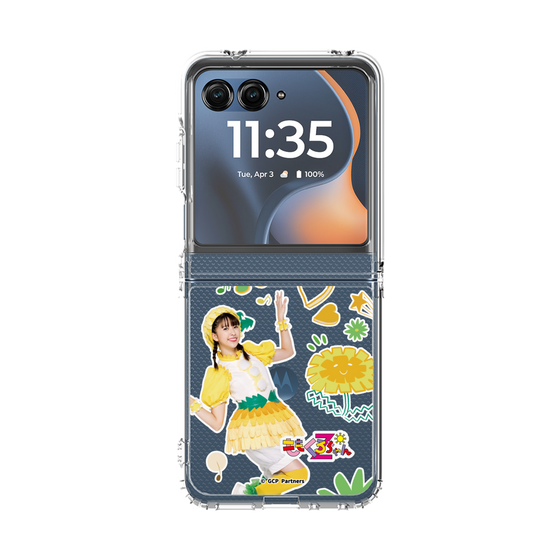 クリアケース［ ももくろちゃんZ - たんぽぽしおりん - 総柄 ］