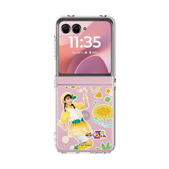 クリアケース［ ももくろちゃんZ - たんぽぽしおりん - 総柄 ］