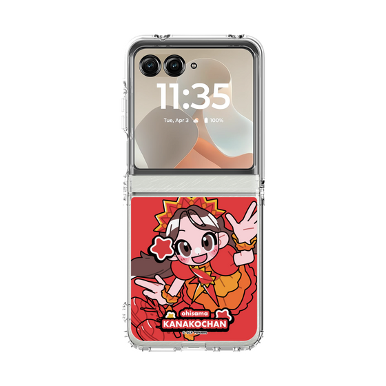 クリアケース［ ももくろちゃんZ - おひさまかなこちゃん - ミニキャラ ］