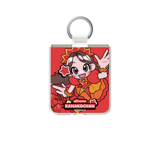 クリアケース［ ももくろちゃんZ - おひさまかなこちゃん - ミニキャラ ］