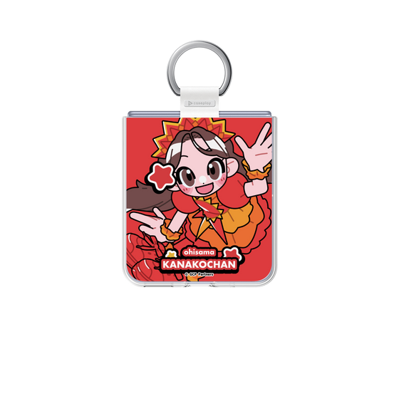 クリアケース［ ももくろちゃんZ - おひさまかなこちゃん - ミニキャラ ］