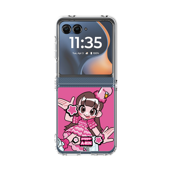 クリアケース［ ももくろちゃんZ - ぽっぽーあーりん - ミニキャラ ］