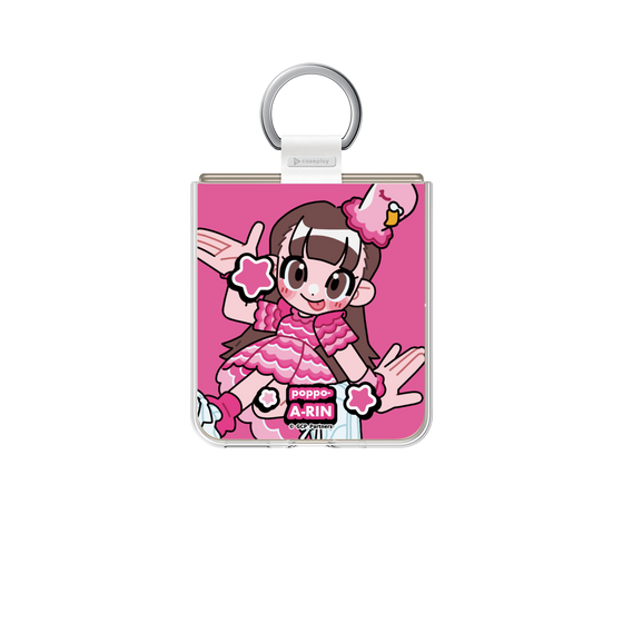 クリアケース［ ももくろちゃんZ - ぽっぽーあーりん - ミニキャラ ］