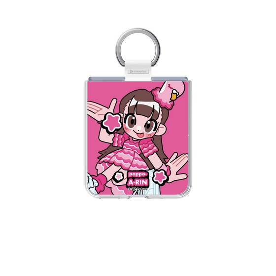 クリアケース［ ももくろちゃんZ - ぽっぽーあーりん - ミニキャラ ］