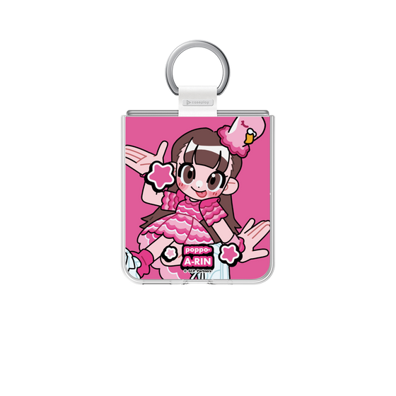 クリアケース［ ももくろちゃんZ - ぽっぽーあーりん - ミニキャラ ］