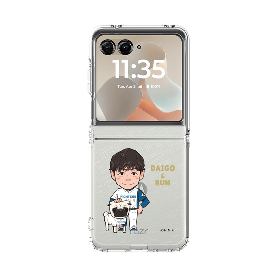 クリアケース［ 北海道日本ハムファイターズ - わんダフル - 上川畑 ］