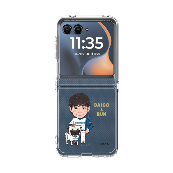 クリアケース［ 北海道日本ハムファイターズ - わんダフル - 上川畑 ］