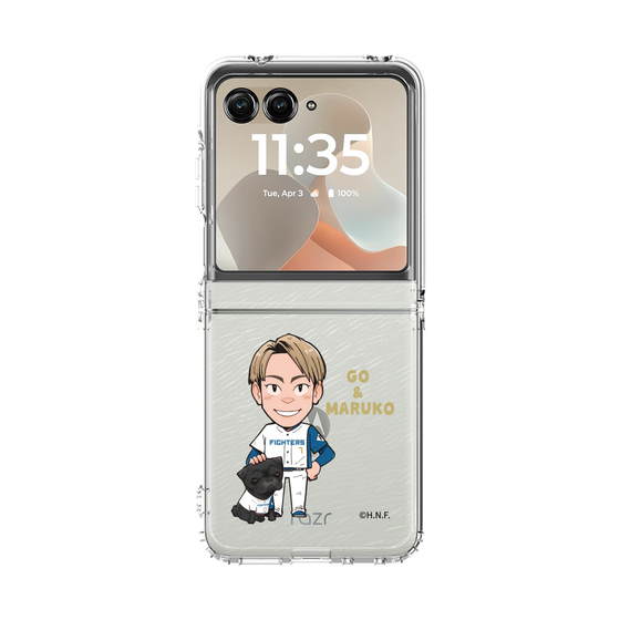 クリアケース［ 北海道日本ハムファイターズ - わんダフル - 松本 ］