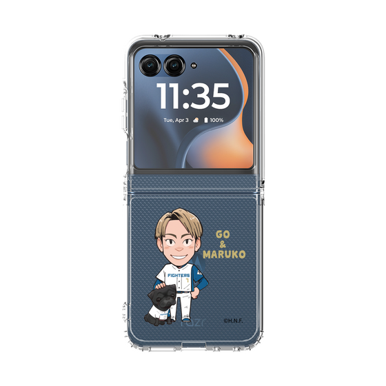 クリアケース［ 北海道日本ハムファイターズ - わんダフル - 松本 ］