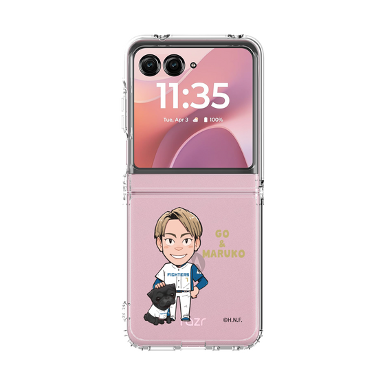 クリアケース［ 北海道日本ハムファイターズ - わんダフル - 松本 ］