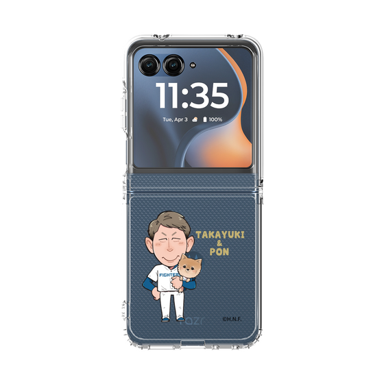 クリアケース［ 北海道日本ハムファイターズ - わんダフル - 加藤 ］