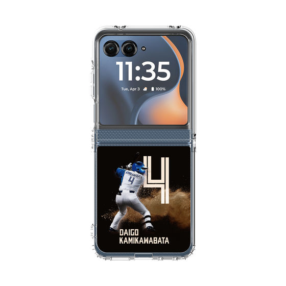 クリアケース［ 北海道日本ハムファイターズ - ブラック - KAMIKAWABATA ］