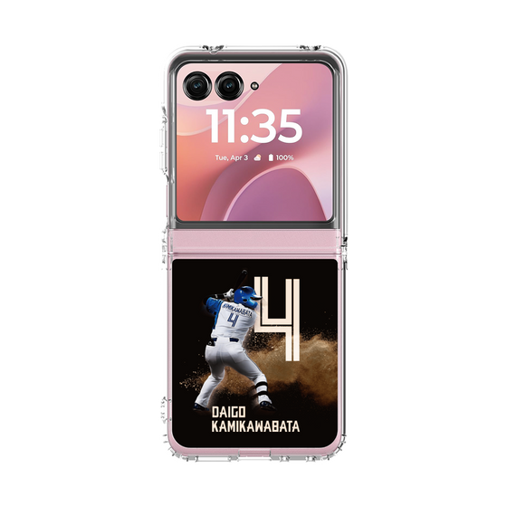 クリアケース［ 北海道日本ハムファイターズ - ブラック - KAMIKAWABATA ］