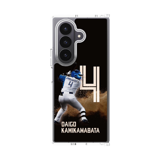 クリアケース［ 北海道日本ハムファイターズ - ブラック - KAMIKAWABATA ］