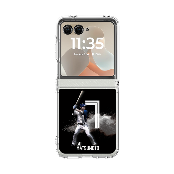 クリアケース［ 北海道日本ハムファイターズ - ブラック - MATSUMOTO ］