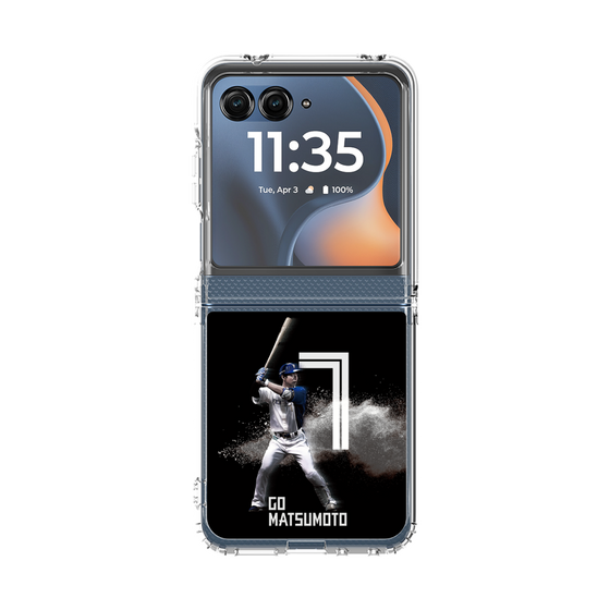 クリアケース［ 北海道日本ハムファイターズ - ブラック - MATSUMOTO ］