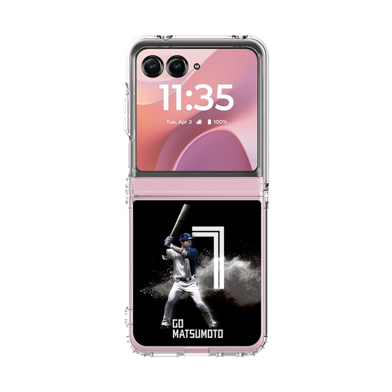 クリアケース［ 北海道日本ハムファイターズ - ブラック - MATSUMOTO ］