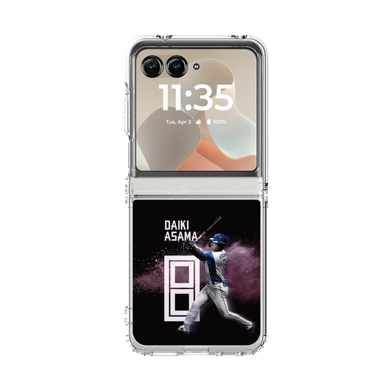 クリアケース［ 北海道日本ハムファイターズ - ブラック - ASAMA ］