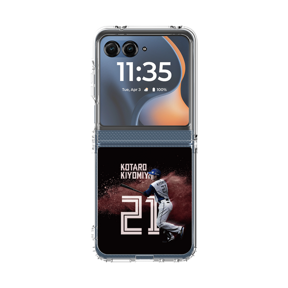 クリアケース［ 北海道日本ハムファイターズ - ブラック - KIYOMIYA ］