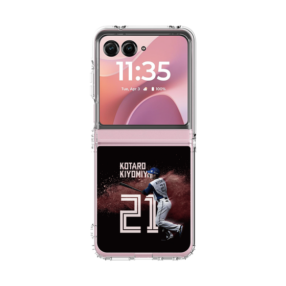 クリアケース［ 北海道日本ハムファイターズ - ブラック - KIYOMIYA ］