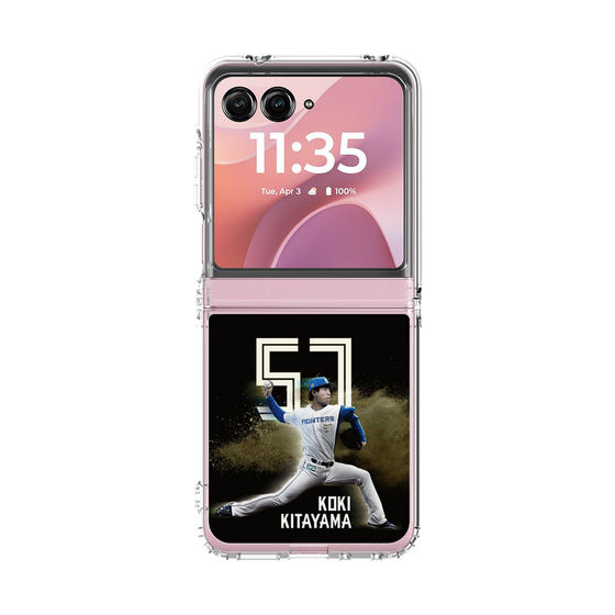 クリアケース［ 北海道日本ハムファイターズ - ブラック - KITAYAMA ］