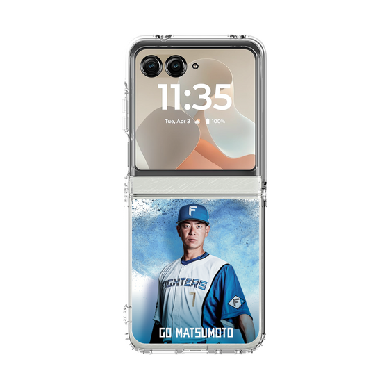 クリアケース［ 北海道日本ハムファイターズ - ホワイト - MATSUMOTO ］