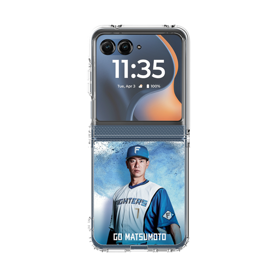 クリアケース［ 北海道日本ハムファイターズ - ホワイト - MATSUMOTO ］