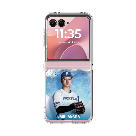 クリアケース［ 北海道日本ハムファイターズ - ホワイト - ASAMA ］