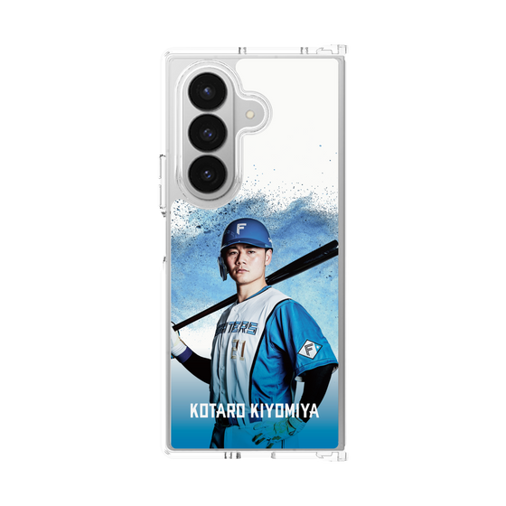 クリアケース［ 北海道日本ハムファイターズ - ホワイト - KIYOMIYA ］