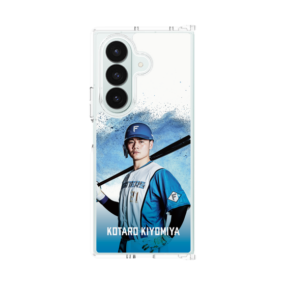 クリアケース［ 北海道日本ハムファイターズ - ホワイト - KIYOMIYA ］