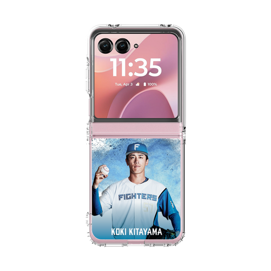 クリアケース［ 北海道日本ハムファイターズ - ホワイト - KITAYAMA ］