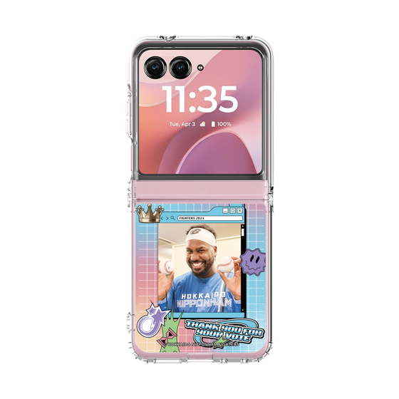 クリアケース［ 北海道日本ハムファイターズ - SNS風 - REYES ］