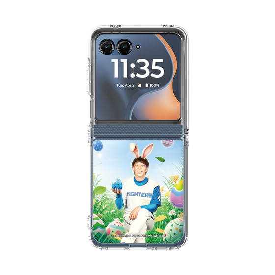 クリアケース［ 北海道日本ハムファイターズ - ウサギ - MIYANISHI ］