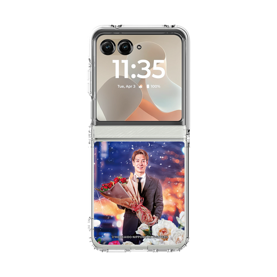 クリアケース［ 北海道日本ハムファイターズ - 花束 - MATSUMOTO ］