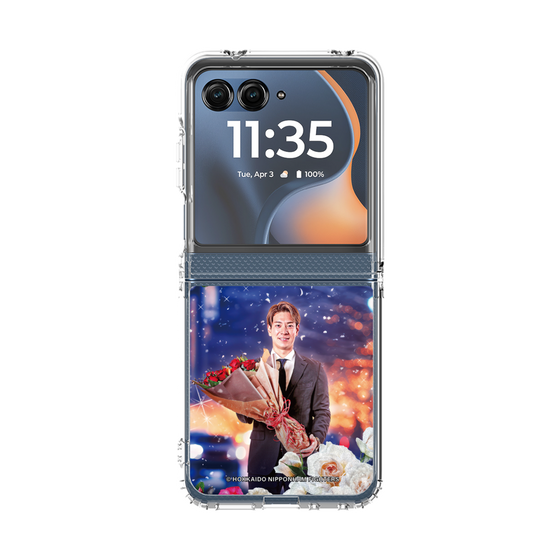 クリアケース［ 北海道日本ハムファイターズ - 花束 - MATSUMOTO ］