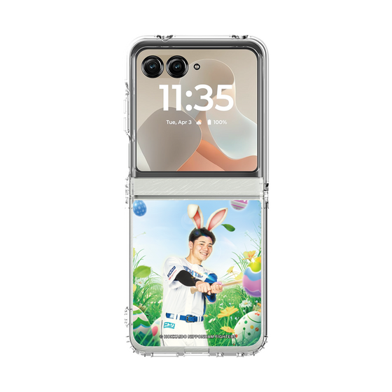 クリアケース［ 北海道日本ハムファイターズ - ウサギ - KIYOMIYA ］