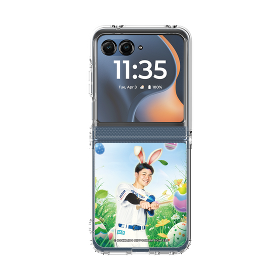 クリアケース［ 北海道日本ハムファイターズ - ウサギ - KIYOMIYA ］