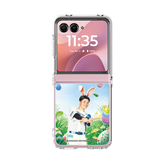 クリアケース［ 北海道日本ハムファイターズ - ウサギ - KIYOMIYA ］