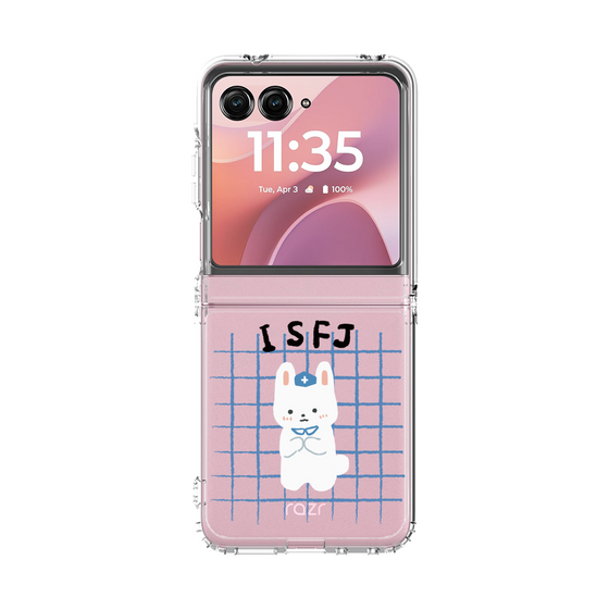 クリアケース［ オリジナル - ISFJ 擁護者 - キャラクター ］