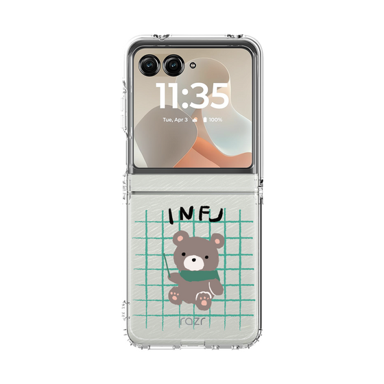 クリアケース［ オリジナル - INFJ 提唱者 - キャラクター ］