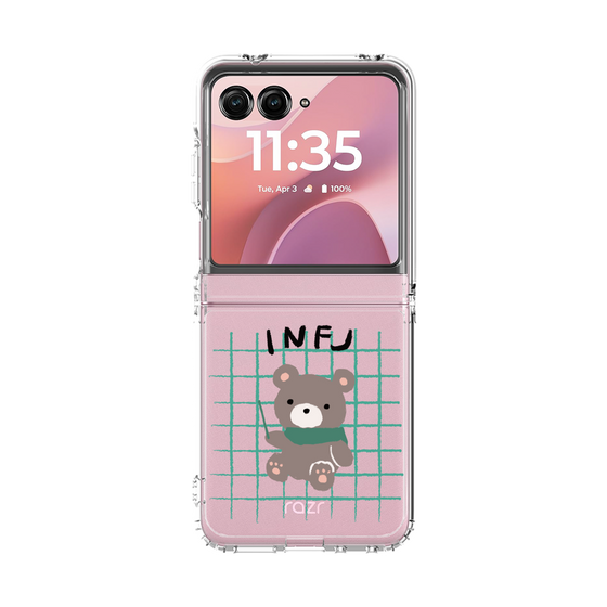 クリアケース［ オリジナル - INFJ 提唱者 - キャラクター ］