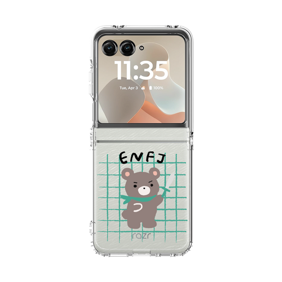 クリアケース［ オリジナル - ENFJ 主人公 - キャラクター ］