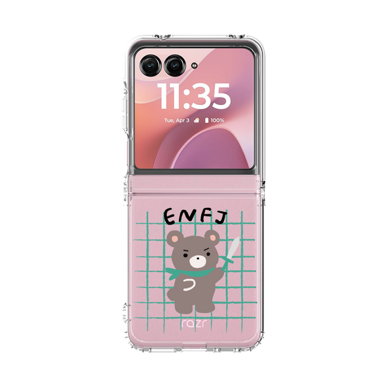 クリアケース［ オリジナル - ENFJ 主人公 - キャラクター ］