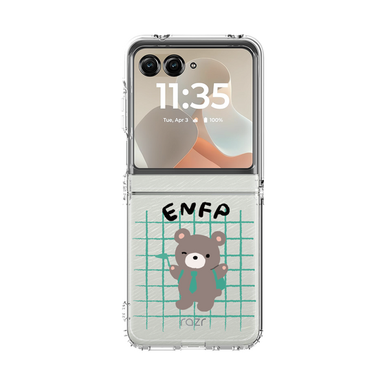 クリアケース［ オリジナル - ENFP 運動家 - キャラクター ］