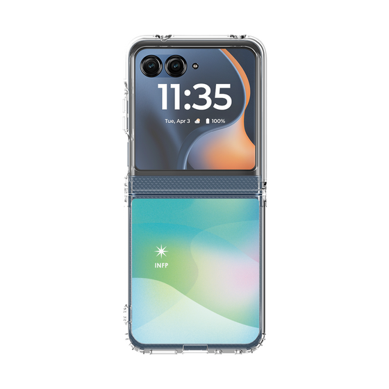 クリアケース［ オリジナル - INFP 仲介者 - グラデーション ］
