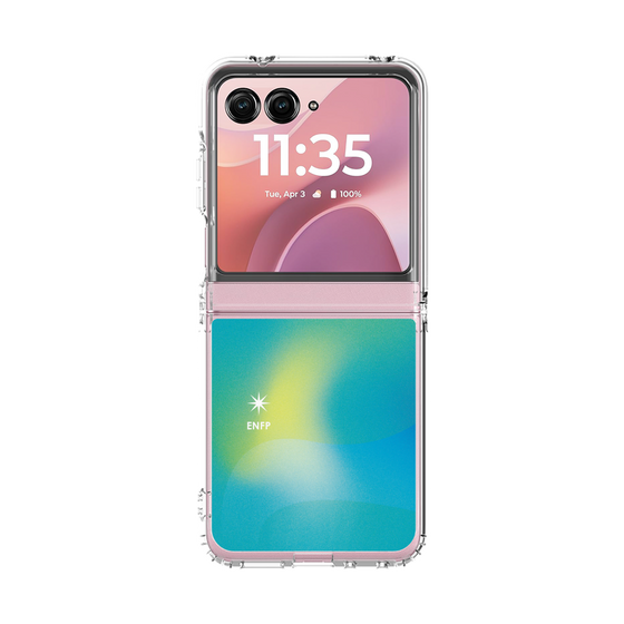 クリアケース［ オリジナル - ENFP 運動家 - グラデーション ］