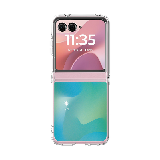 クリアケース［ オリジナル - INFJ 提唱者 - グラデーション ］