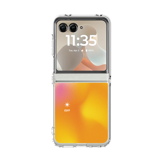 クリアケース［ オリジナル - ESFP エンターテイナー - グラデーション ］