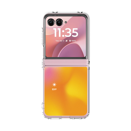 クリアケース［ オリジナル - ESFP エンターテイナー - グラデーション ］